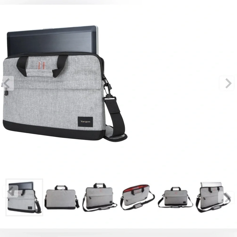 TARGUS 15.6 SLIP COMPUTER CASE PEWTER